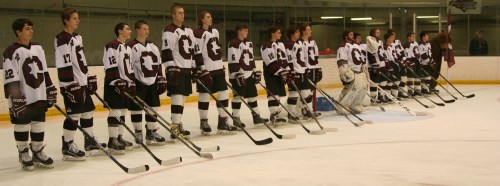 Grizzlies line up during pre-game. (c) 1inawesomewonder. (Photo by Charron)
